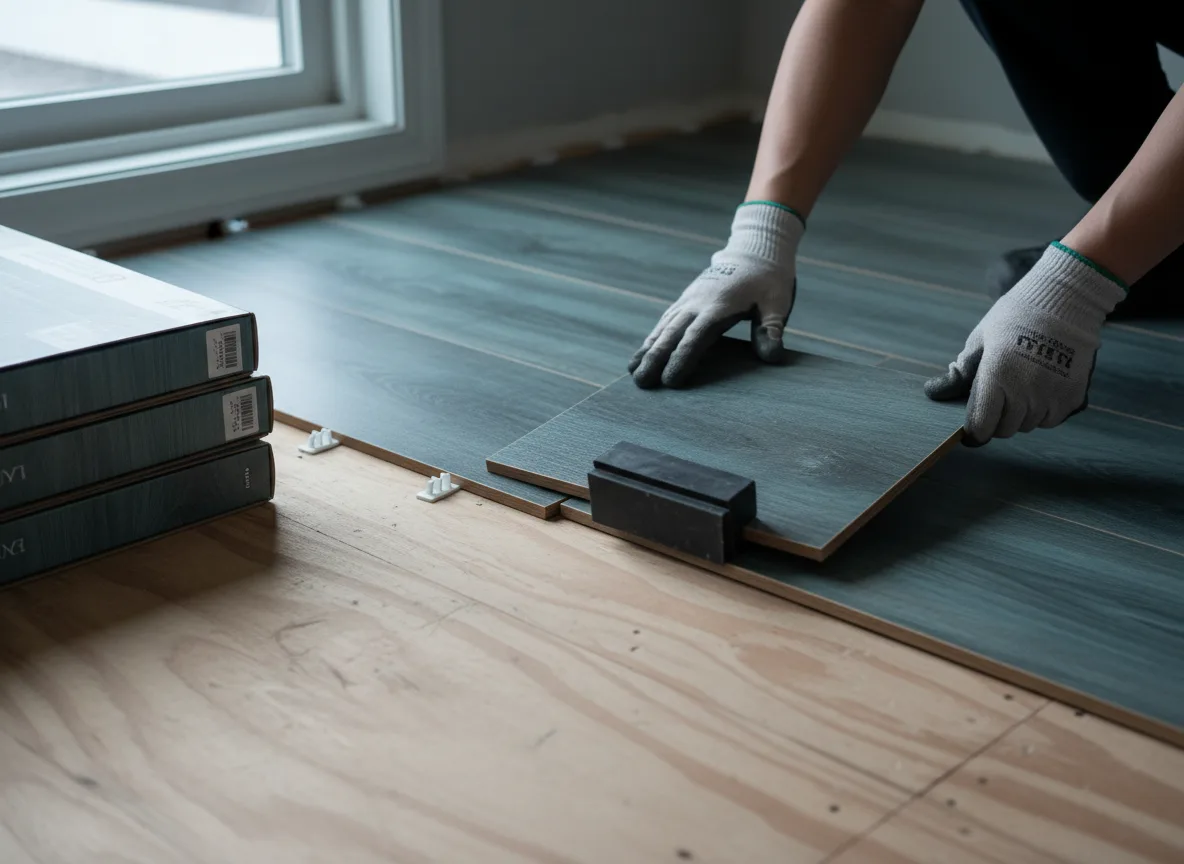 Luxury Vinyl Plank Installation company in Mystic, IA